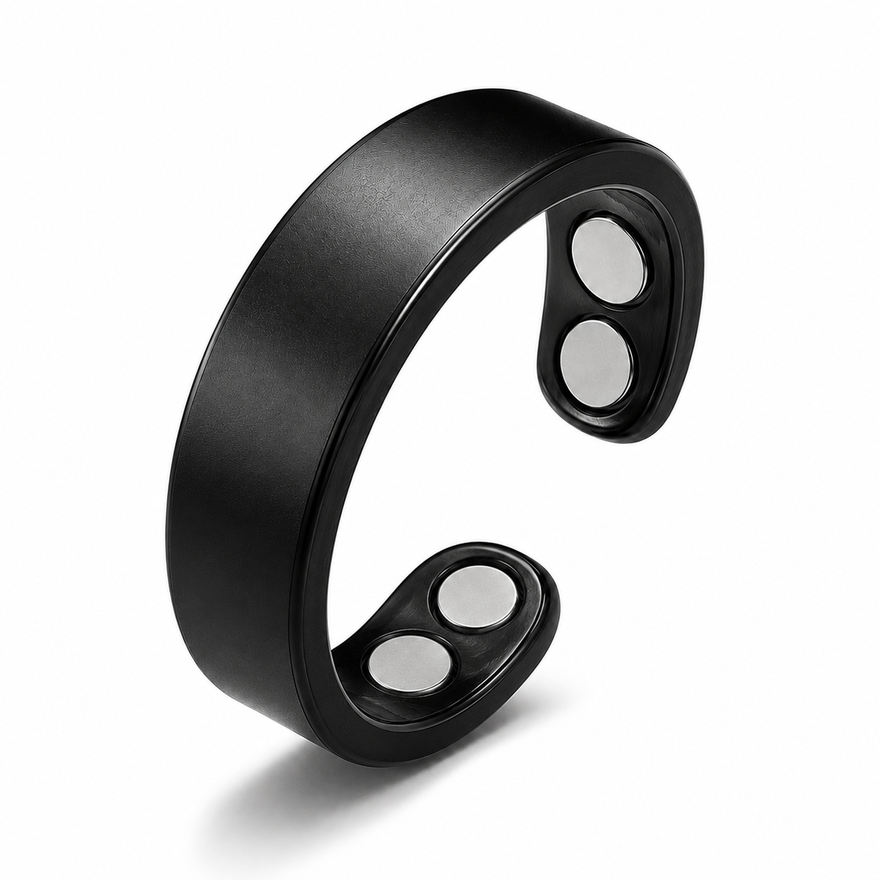 Adjustable Magnetic Wellness Ring for Men and Women, Gold Finish, Comfortable Everyday Wear